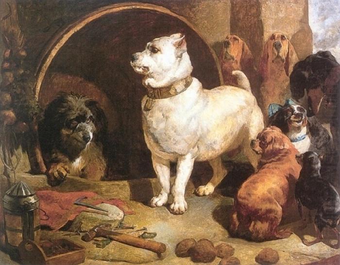 Landseer, Edwin Henry Alexander and Diogenes china oil painting image